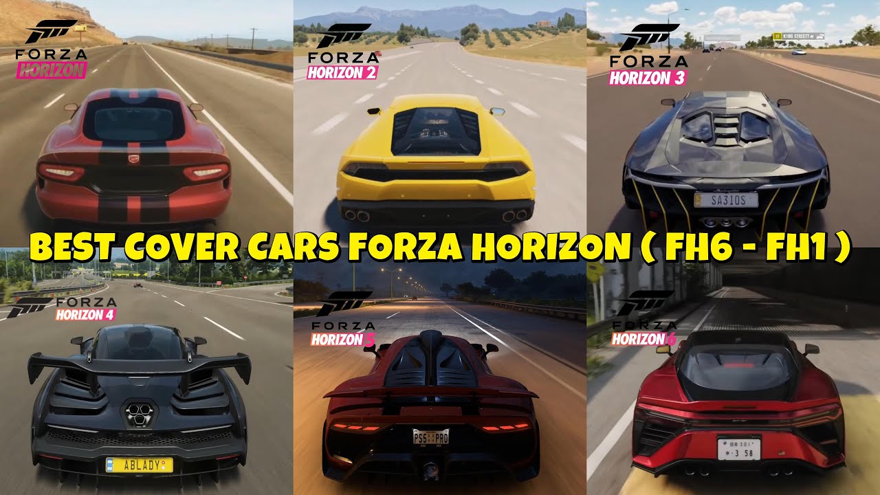 Forza Horizon 6 vs FH1–FH5 | Cover Car Evolution – Which Is BEST? 🔥 ...