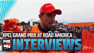 POST-RACE INTERVIEWS: Christian Lundgaard, David Malukas & more post XPEL Grand Prix at Road America