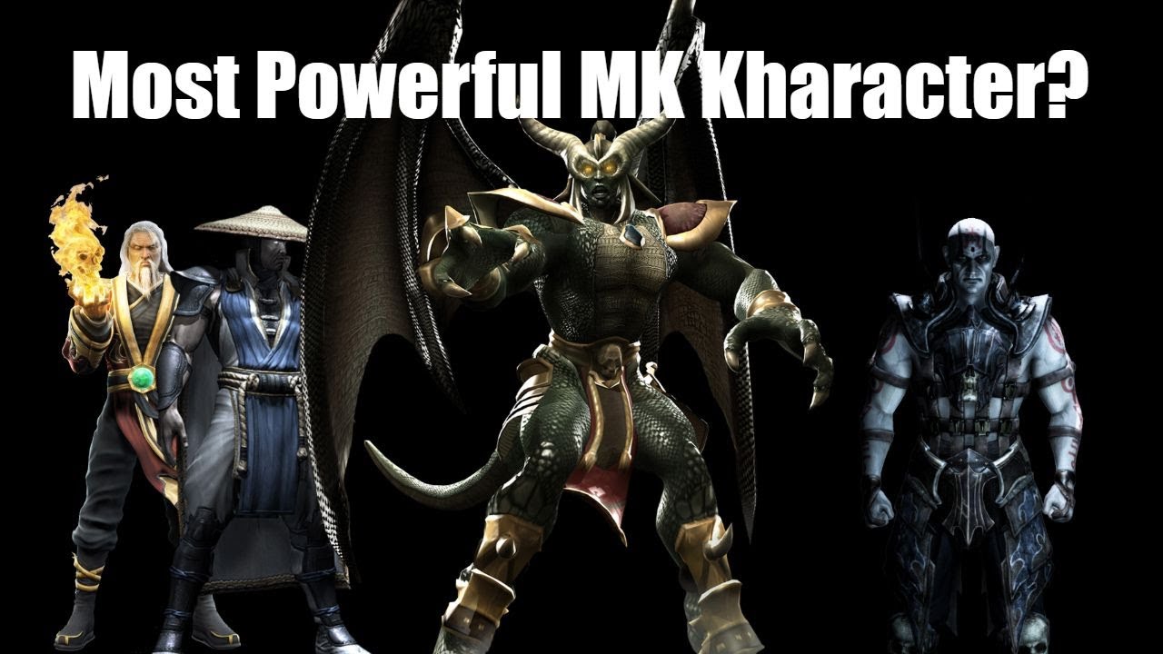 10 MOST Powerful Mortal Kombat Characters Of All Time