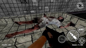 zombie Evil kill 6- Horror Bunker Mission 1-2-3 only shotgun