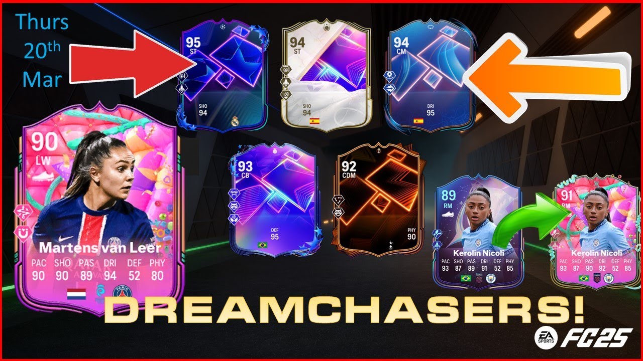 FC25  |    Dreamchasers tomorrow looks INSANE!  Martens SBC and more!