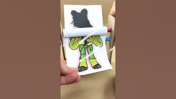 Paper Craft DIY Transformation of Hoppy Hopscotch by Smiling Critters 💚#smilingcritters #papercraft