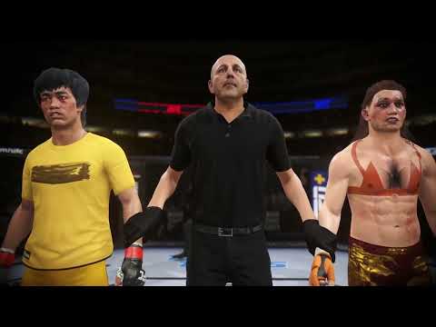 UFC 4 | Bruce Lee vs. Anri Sugihara (Asian girl) (EA Sports UFC 4)