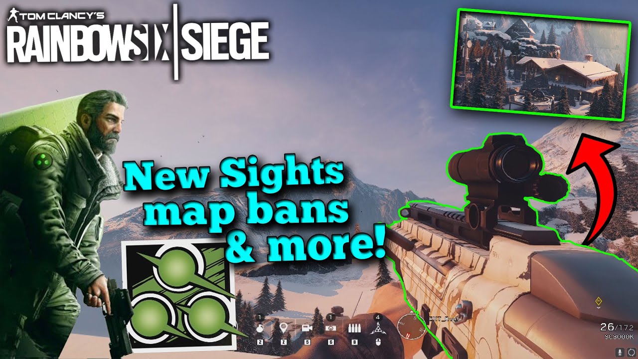 *NEW* Chalet Rework! Sights, Map Bans, and More! | Rainbow Six Siege