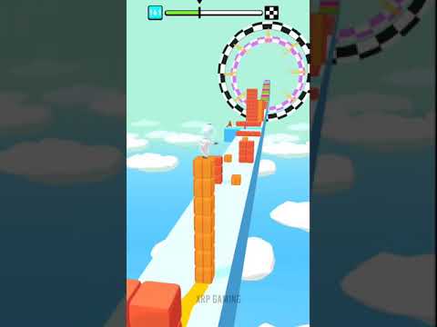 Cube Surfer (by VOODOO)  Level 161 । XRP Gaming #cubesurfer #gameplaywalkthrough #shorts