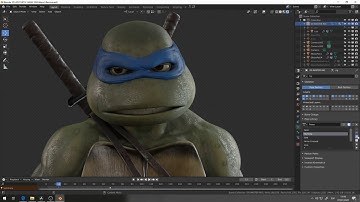 3D Ninja Turtle