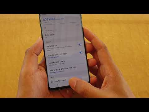 Sasmsung Galaxy S10 / S10+: How to Enable / Disable Mobile Data | 4G, 3G, 2G, LTE