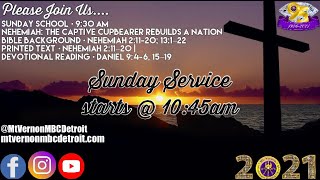 Sunday Service - “If You Want to Win then you got to get to know HIM” - 4/18/2021