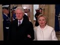 Hillary Clinton Arrives at Trump Inauguration