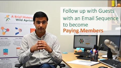Convert Event Guests into Paying Members using Wild Apricot