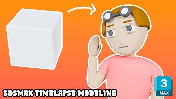 Character Creation Timelapse in 3ds Max