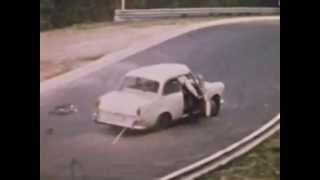 Nurburgring Nordschleife Crashes 1970 at Adenauer Forst. NEW ! More crashes