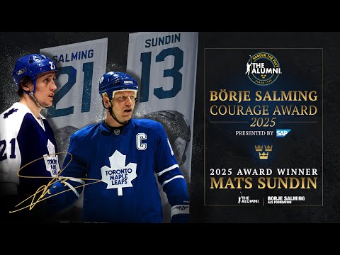 2025 Börje Salming Courage Award Gala Honoring Mats Sundin 🇸🇪 LIVE