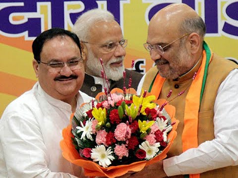 JP Nadda appointed as working president of BJP