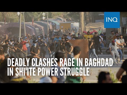 Deadly clashes rage in Baghdad in Shi'ite power struggle