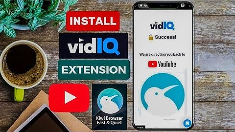 How to install VidIQ extension on Mobile Browse #vidiq #youtubegrowth