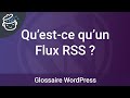 Glossaire  questce quun flux rss 