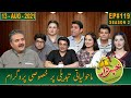 Khabardar with Aftab Iqbal | 13 August 2021 | Episode 119 | GWAI