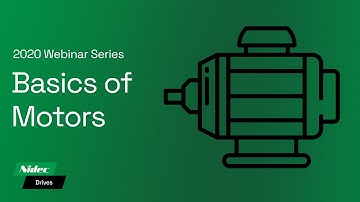 Webinar Series | Basics of Motors and Drives | Nidec Drives | Control Techniques | KB Electronics