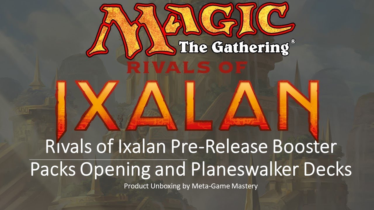 MAGIC THE GATHERING IXALAN And RIVALS OF IXALAN Boosters New Sealed MTG