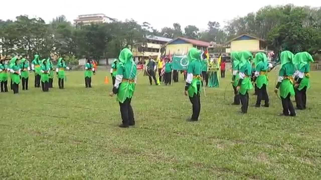 Perbarisan Rumah Hijau - Kejohanan Sukan & Balapan SMK Sungai Choh 2015