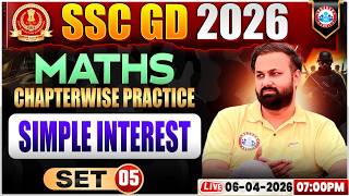 Maths: Simple Interest | SSC GD Maths Class 2026 | SSC GD Maths Practice Set 05, Maths By Deepak Sir