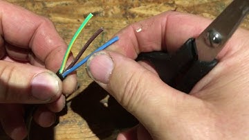 Changing a Euro style plug to UK type