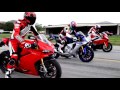 BMW S1000RR Vs Lamborghini Aventador / Yamaha R1 vs  BMW S1000RR