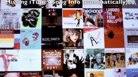 Fix Missing iTunes Song Info Automatically!!! Fix Your iTunes Now!!!