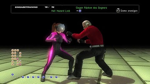 DEAD OR ALIVE 5 Last Round Leon Command Training