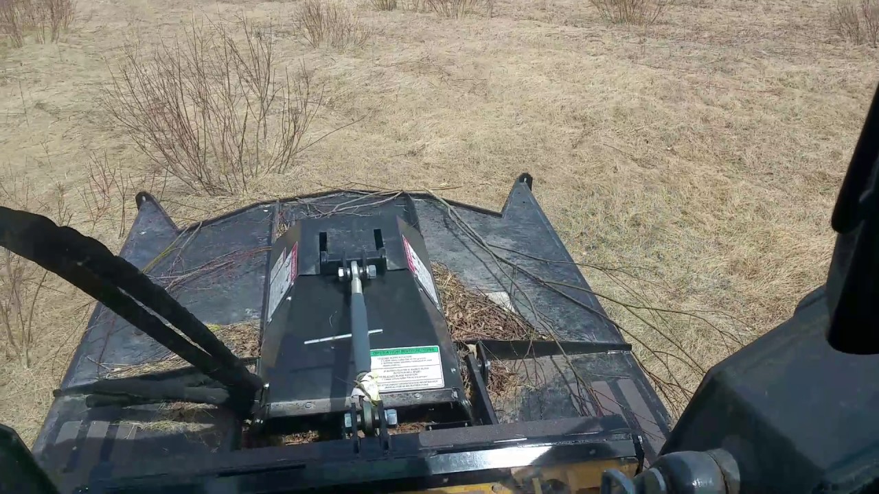 Erskine Rotary Brush Mower Floating Deck YouTube