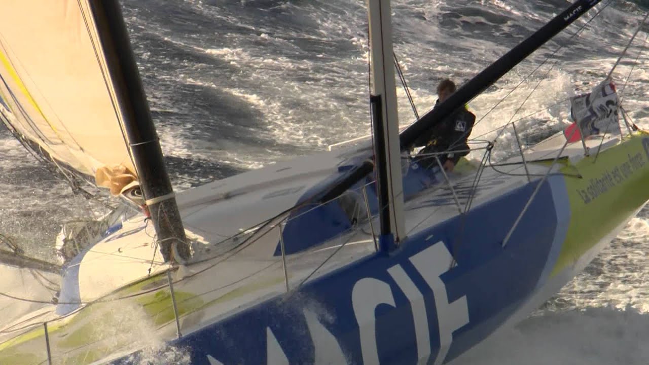 François Gabart's portrait