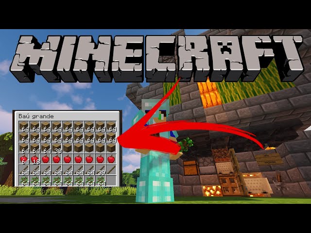 Viníccius13 on X: Farm de Madeira 100% Automática - Minecraft Em