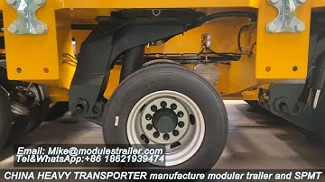 30 AXLE MODULAR TRAILER, 45TONS PER AXLE, GOOSENECK,COMPATIBLE GOLDHOFER THPSL MODULES TRAILER, SPMT