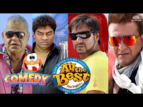 Comedy movie | All The Best Movie | Johnny Lever, Sanjay Mishra, Ajay Devgn, , Sanjay Dutt