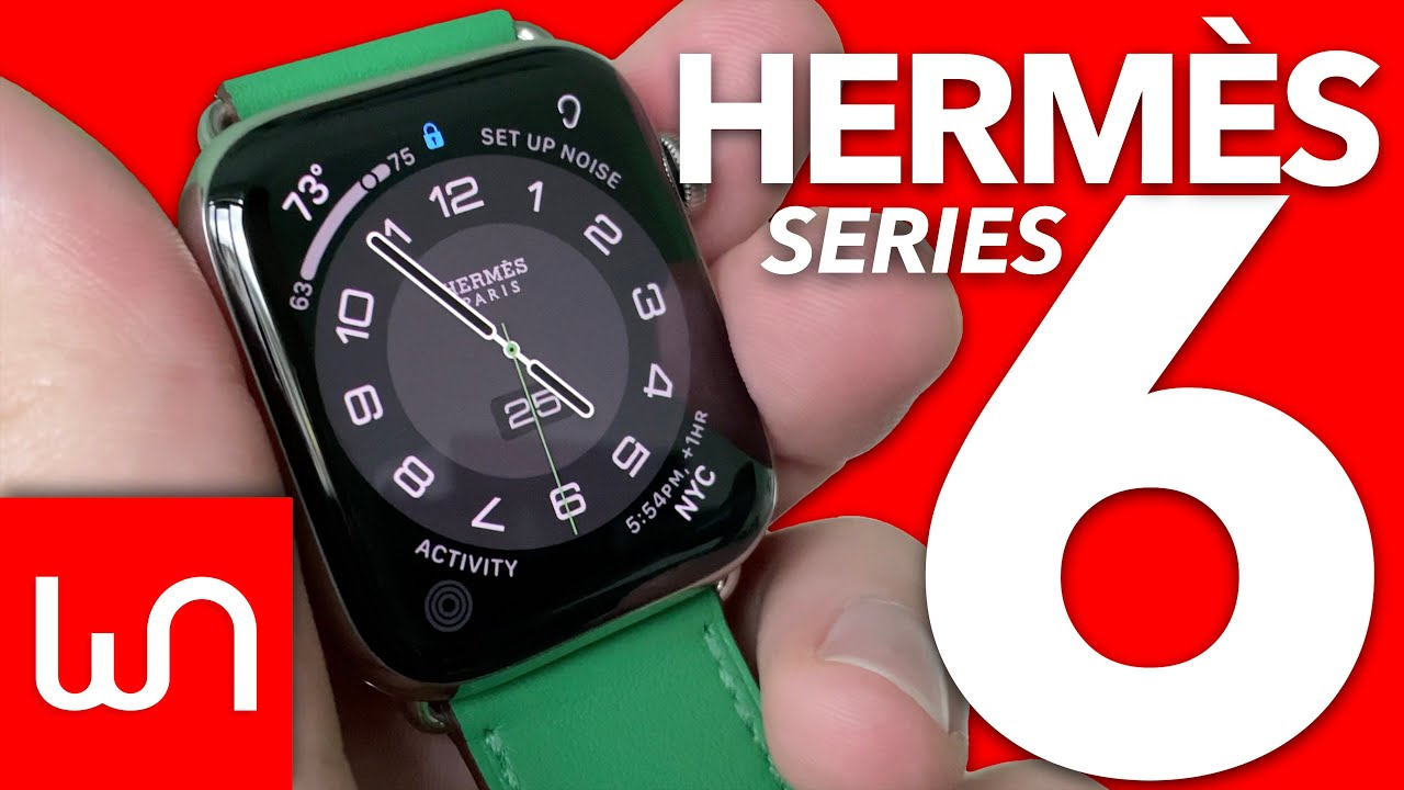 新品通販 Apple Watch - APple watch series6 44mm HERMES セルラーの