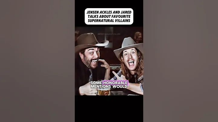 Jensen Ackles and Jared  Talk About Favourite Supernatural Villains👀 #shorts #jensenackles