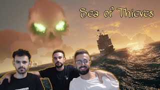IlloJuan, Andrés y Guille en Sea of Thieves