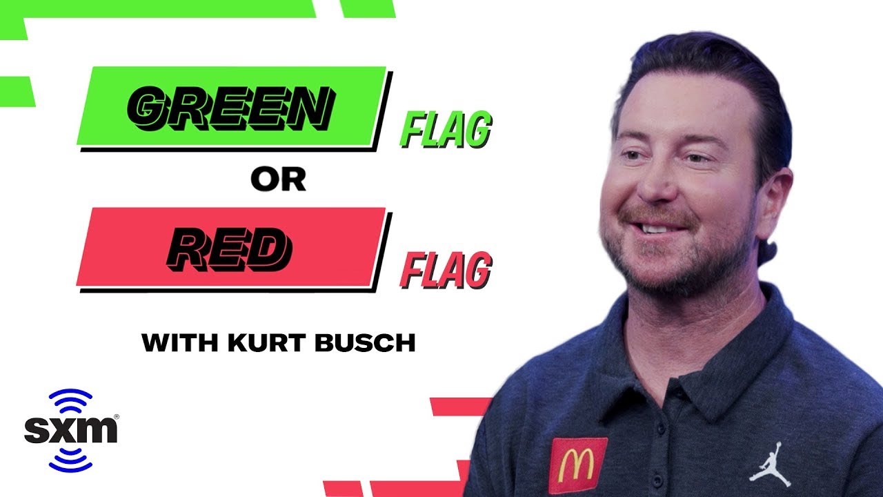 Kurt Busch on Indy 500, Love of Baseball & Meeting 'Heartthrob' Shania Twain | Green or Red Flag