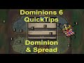 Dominions 6 quick tips dominion  spread