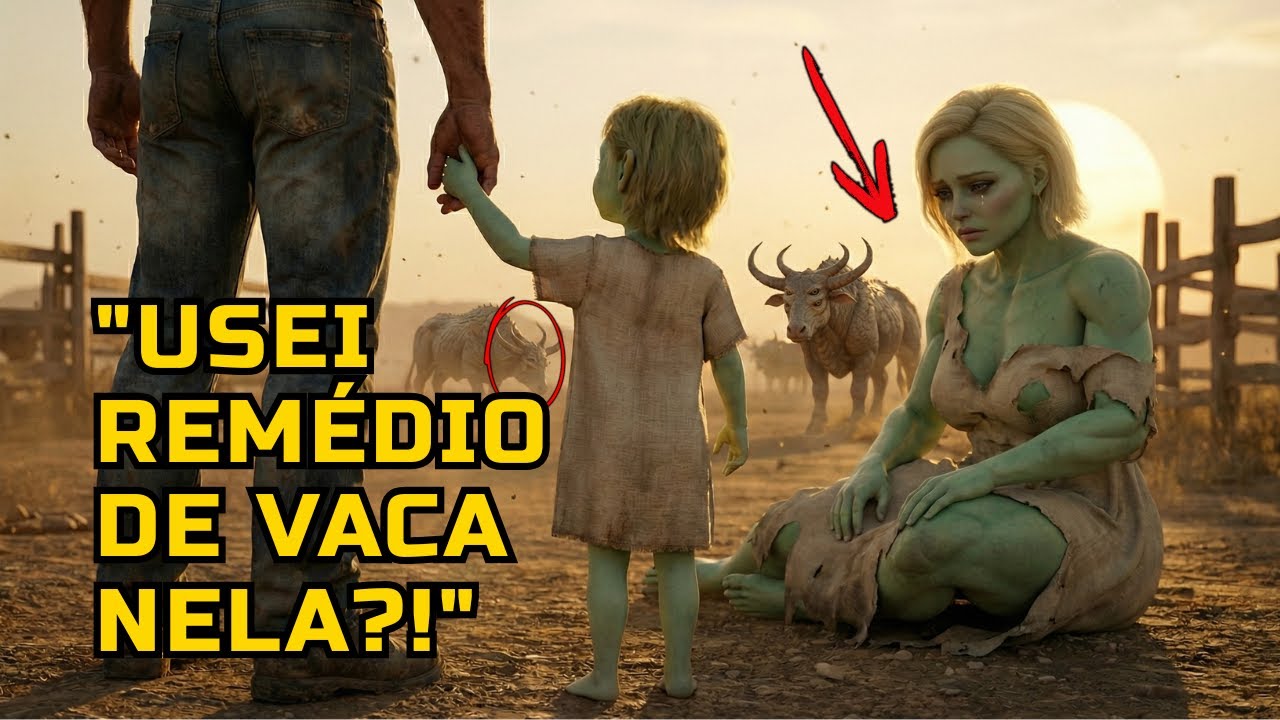 “Hoje é o último dia da minha mãe…’, soluçou a garota alienígena — o fazendeiro só queria uma vaca”