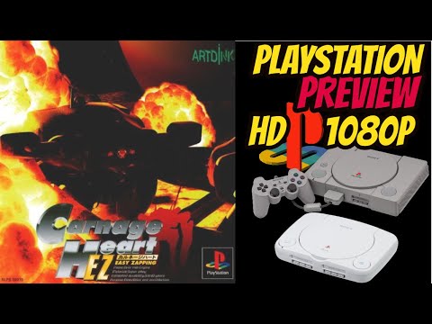 Carnage Heart EZ: Easy Zapping | HD 1080p/60fps | PS1 | PREVIEW | Game Movie Gameplay No Commentary