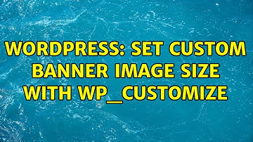 Wordpress: Set custom banner image size with wp_customize