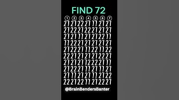 Elusive Numbers Challenge! Go! #shorts