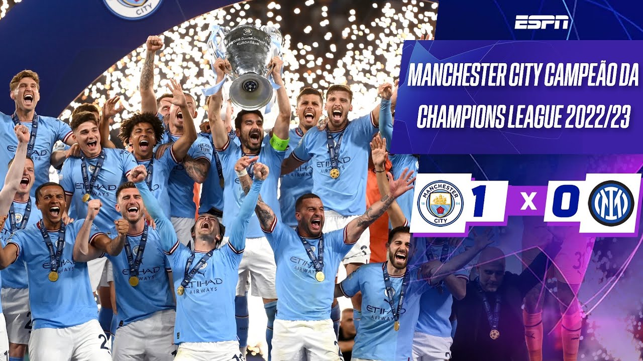 Manchester City x Inter de Milão (FINAL DA CHAMPIONS LEAGUE 2022/23) 