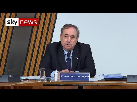 Salmond attacks those in power during inquiry