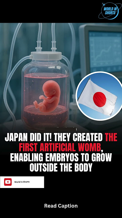 Japan Did It! They Created The First Artificial Womb, Enabling Embryos To Grow Outside The Body