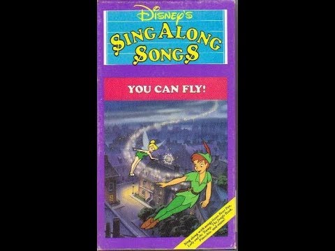 Disney's Sing Along Songs: You Can Fly 1988 VHS