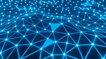 Plexus Motion Graphic Animation - HD VFX Stock Video, Background, Wallpaper