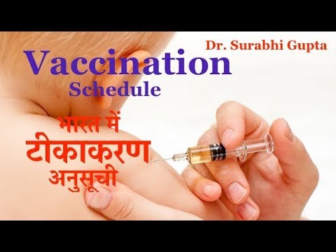 Vaccination Chart For Babies In India In Hindi